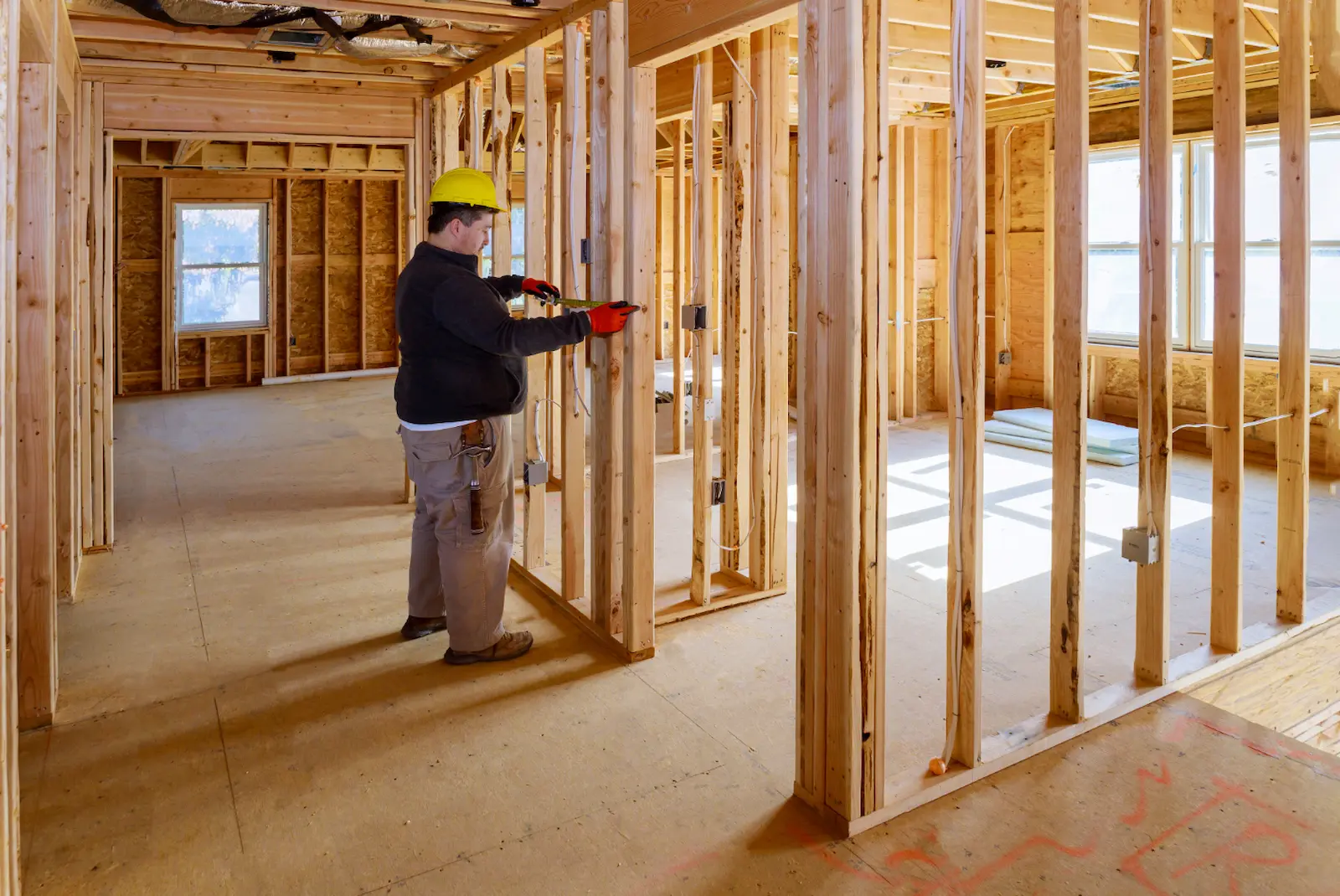 Custom framing and millwork by DCR Construction Group, general contractor in New Jersey