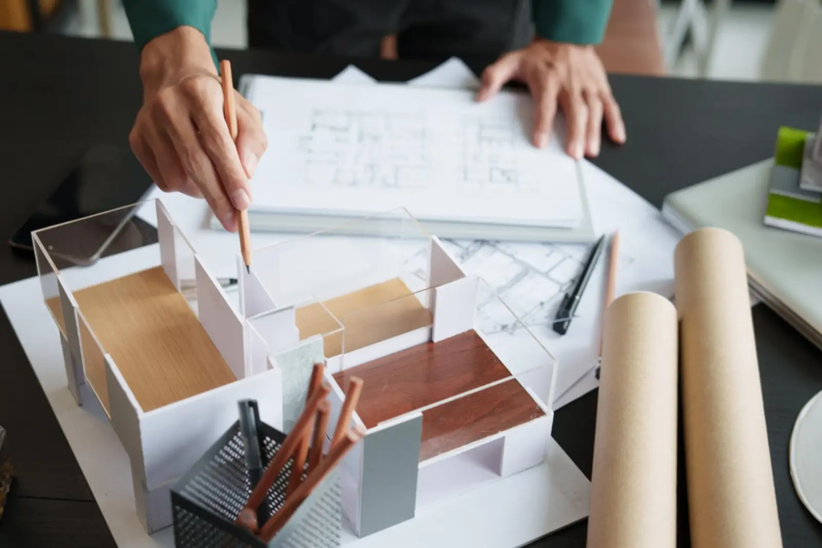 Interior design planning by DCR Construction Group, general contractor in New Jersey