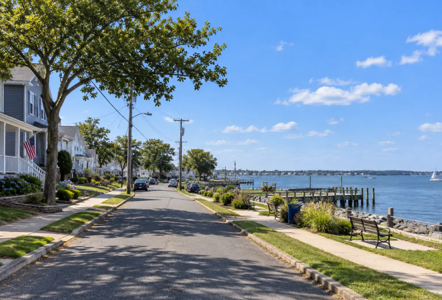 Union Beach, NJ waterfront neighborhood near DCR Construction Group's Monmouth County office